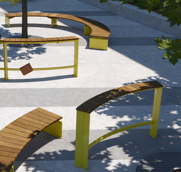 Benches — Rail Link LF 1
