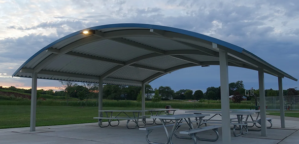 Shade Structures — Arch Roof Shelters