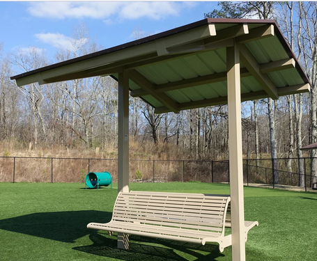 Shade Structures — Small dog park structures