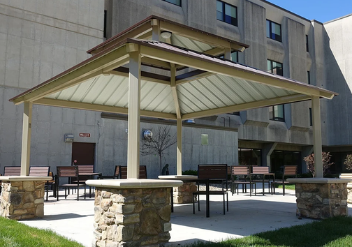 Shade Structures — Tiered Hip Roof