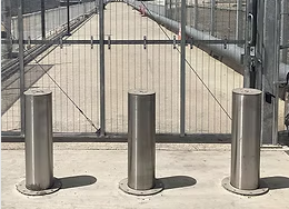 Bollards — removable stainless bollards