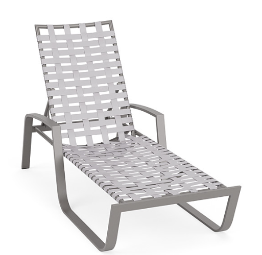 Pool Furniture — P-J-5 eco-friendly sustainable recycled chaise lounge