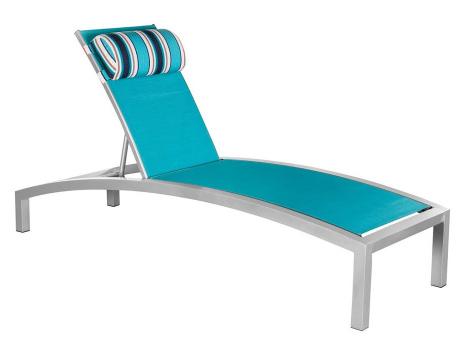 Pool Furniture — P-LC-5 sling mesh chaise lounge